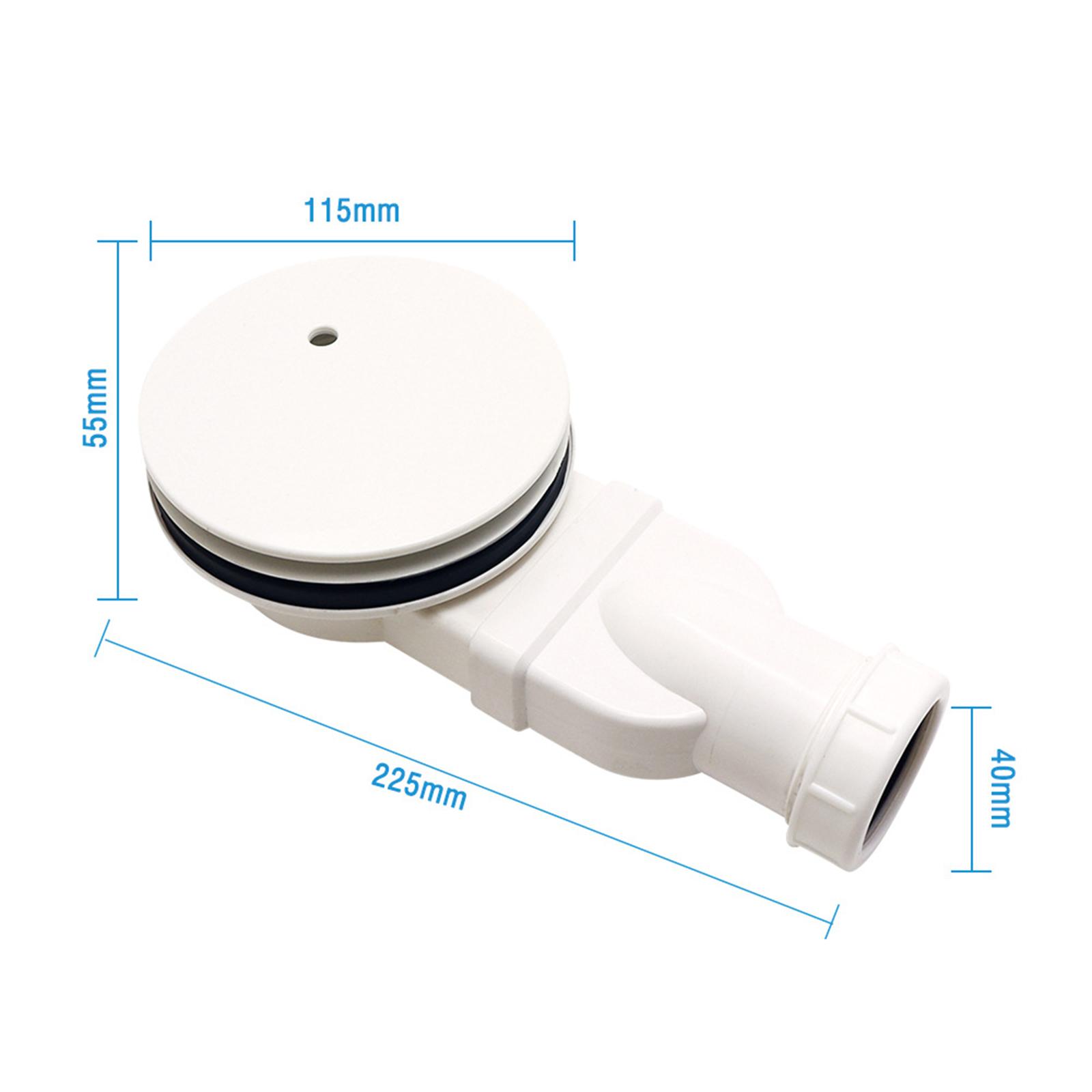 Visual Reference: Low Profile Shower Drain 90Mm 33 L Water Flow 1