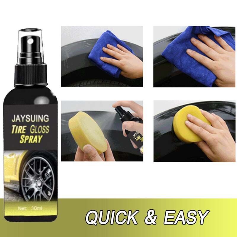 30/50ml Car Accessories Auto Tire-wheel Refurbishing Agent Cleaner Coating Polishing Protection Paint Care Nano-coating Liquid