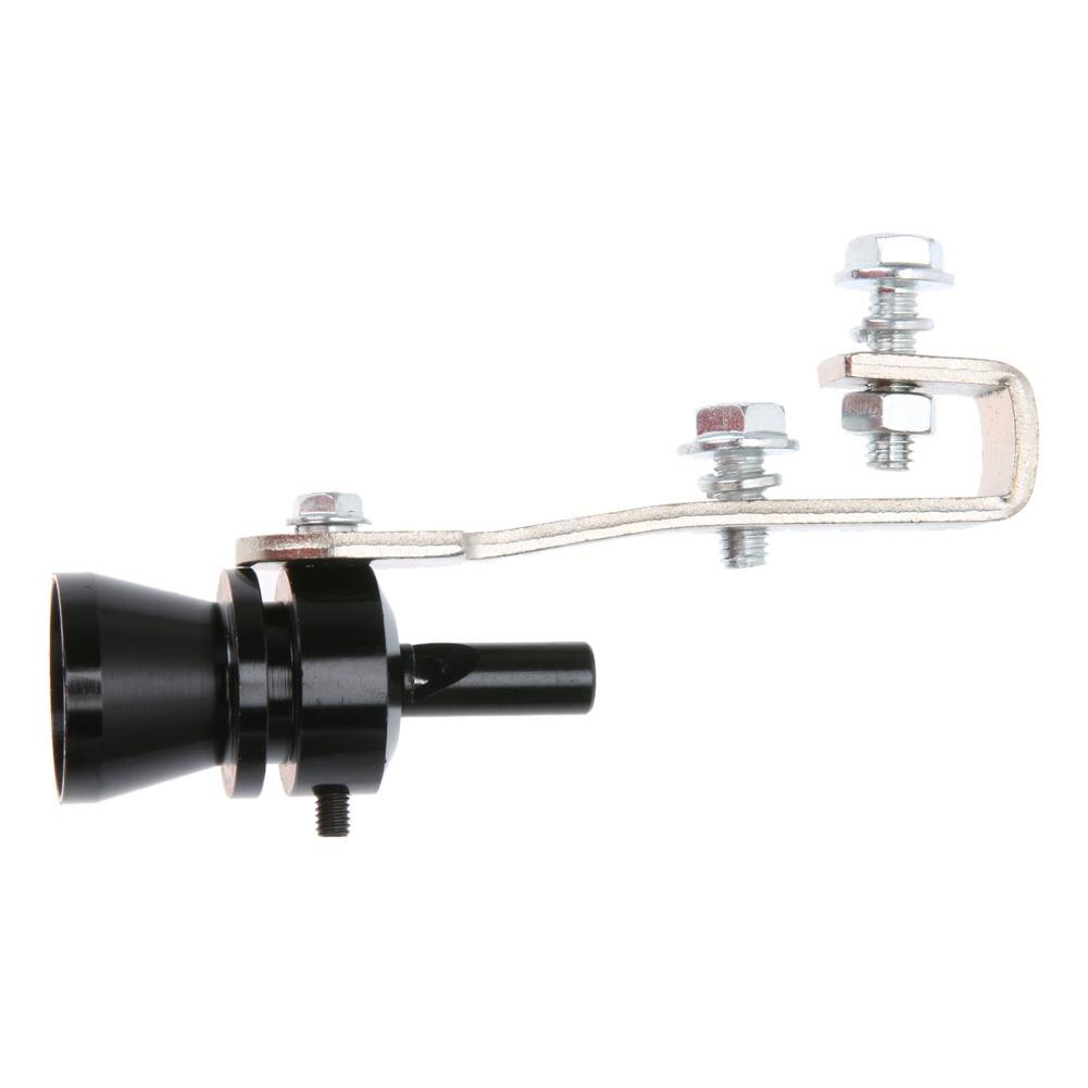 Universal Sound Simulator Car Turbo Sound Whistle Muffler Vehicle Refit Device Exhaust Pipe Turbo Sound Whistle Auto Accessories: Black M