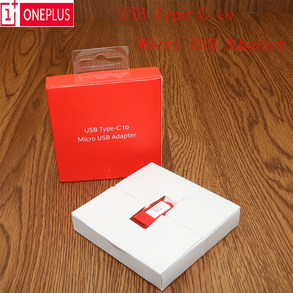 ONEPLUS Charger Cable Converter Adapter Originele Micro usb naar Type C Draagbare sleutelhanger Transmissie hoofd Voor OnePlus 6 5t 5 3t 3