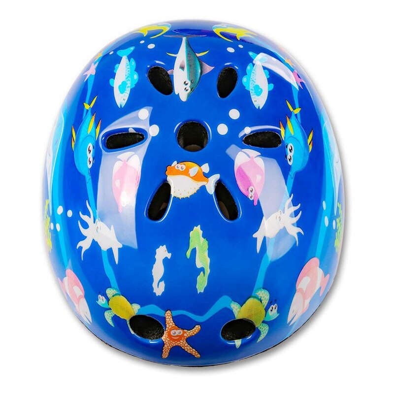 Casco de bicicleta ad-cute para niños y niñas, cascos cómodos de seguridad ajustables para deportes múltiples, ciclismo y Patinaje