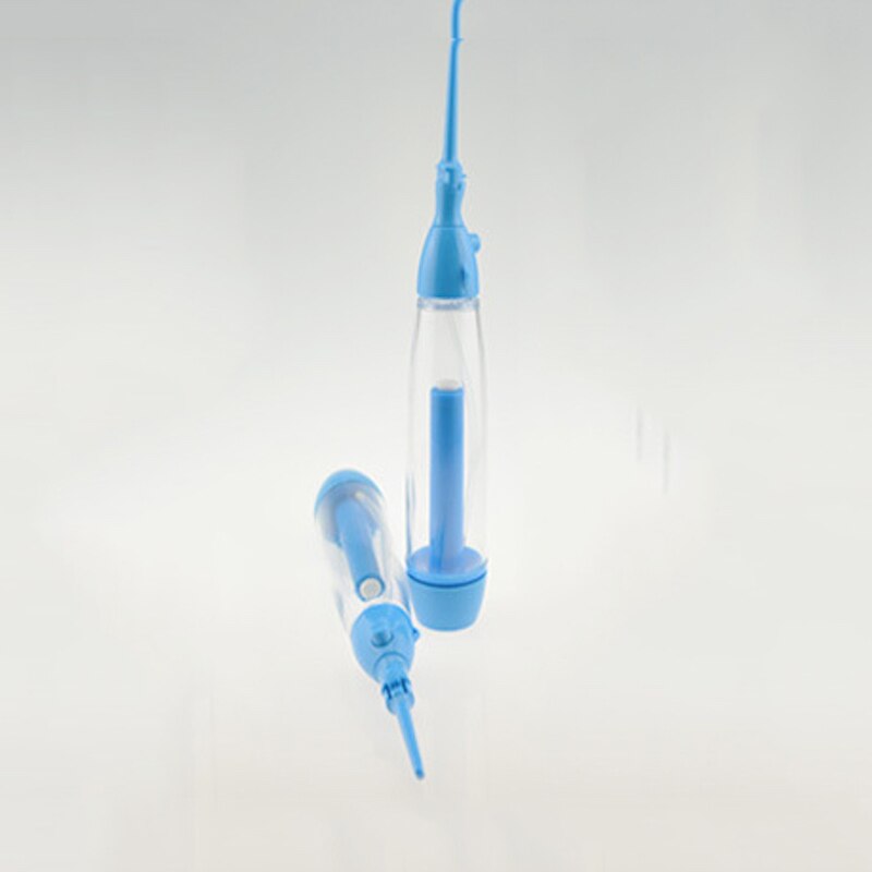 Mundskylning tænder renere vand tandstikker flusher flosser bærbar manuel tryk vand pick tand mundskyl