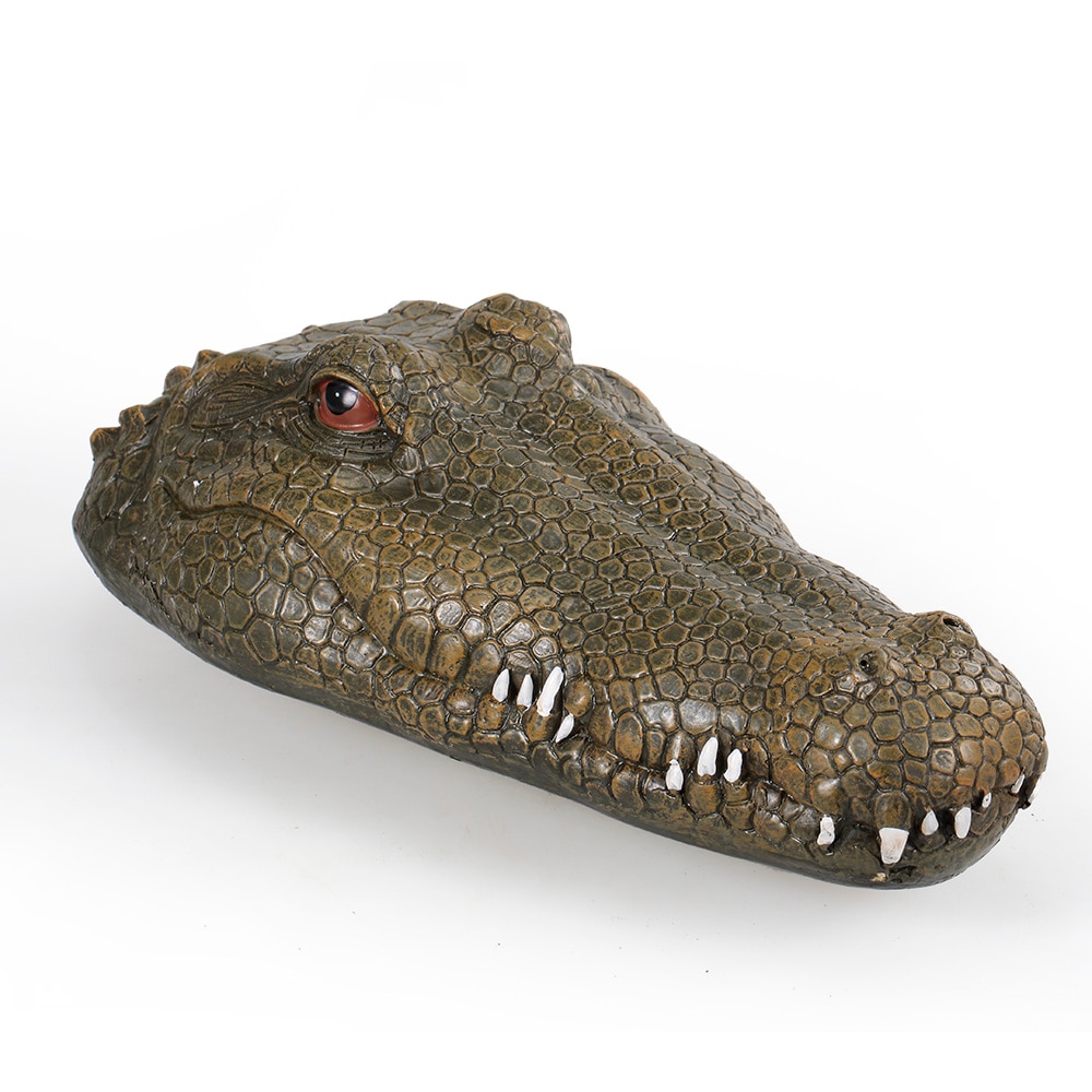 Flytec V002 RC Boat 2.4G Remote Control Electric Racing Boat Waterproof High Speed Simulation Crocodile Head Spoof Toy