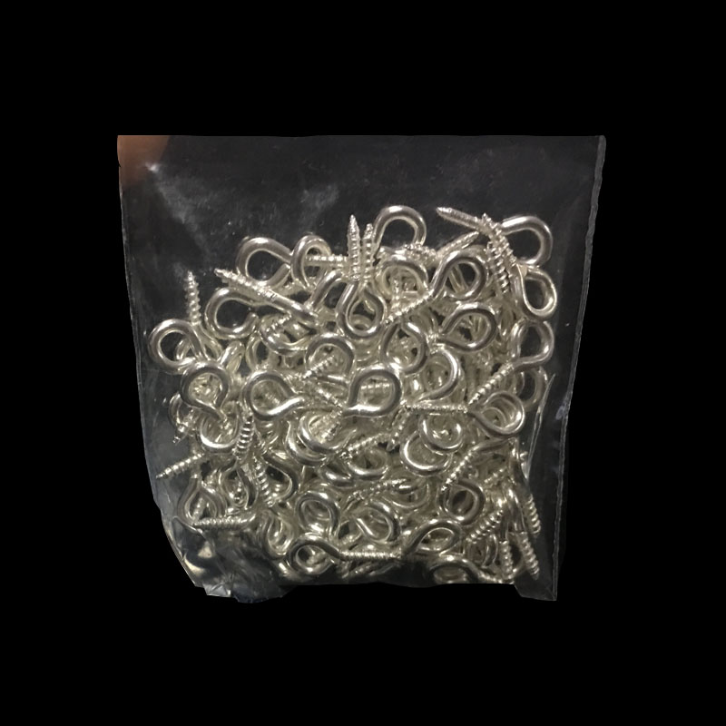 100 st/lot gör-det-själv smycken tillbehör klonaglar legeringsmaterial 4mm diameter rodiumplätering hängsmycke tillverkningsavdelning: 4 x 10 silver