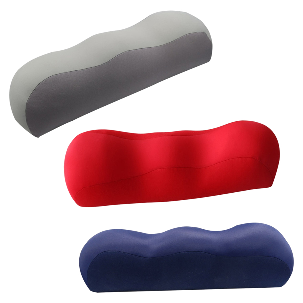 Home Sleeping Memory Foam Half Moon Leg Pillow Cusions Home Yoga Sleeping