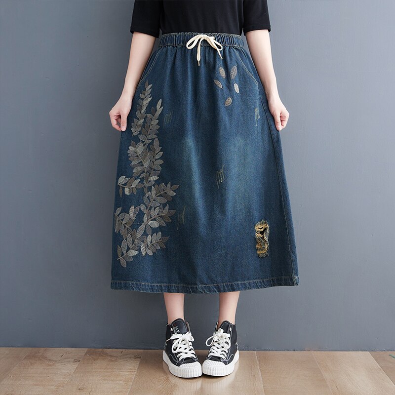 Jupe longue imprimé patchwork imprimé multicolore Promod | La Redoute
