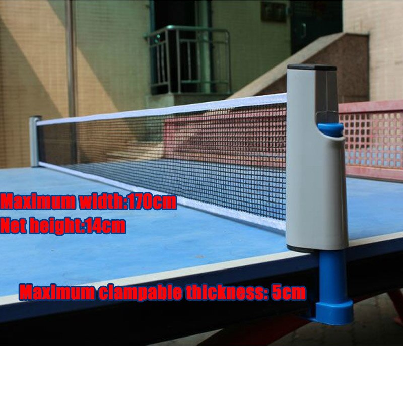 Table Tennis Net - Expandable & Retractable - Durable Portable Ping Pong Grid