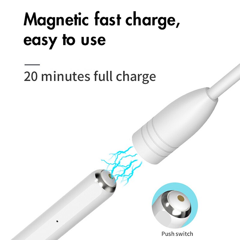 Stylus Pen Magnetic Fast Charge For Apple iPad Pro Touch Handwriting Pencil Palm Rejection Magenetic Adsorption Replaceable Tip