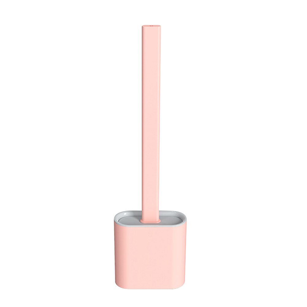 Toiletborstel En Houder Quick Afvoer Borstel Gereedschappen Voor Wc Huishoudelijke Wc Badkamer Accessoires Sets: Pink