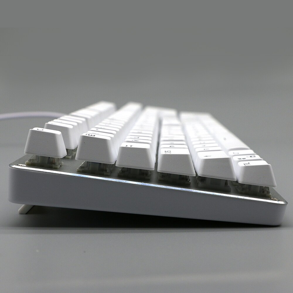 104pcs Russian/Spanish/French/Korean Keycaps OEM Profile Backlit Transparent Keycaps For Gaming Mechanical Keyboard ISO Layout