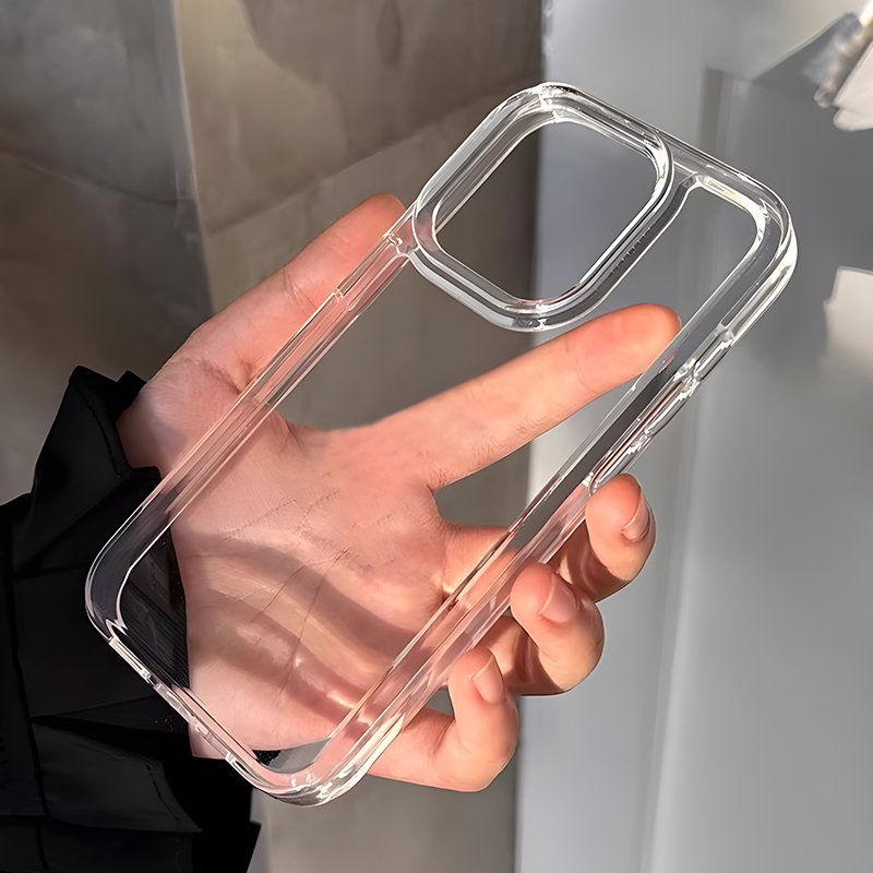 Capa de telefone transparente para apple iphone 15 11 12 13 14 pro max xs xr 8 plus macio tpu silicone capa traseira casos claros acessórios