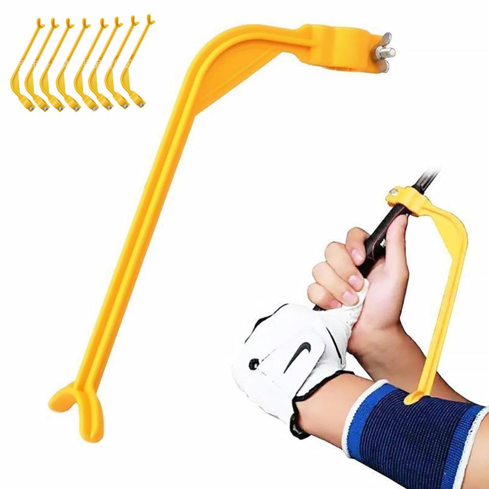 Practice Guide Golf Swing Trainer Beginner Alignment Golf Clubs Gesture Correct Wrist Training Aids Tools Golf Accessories 7