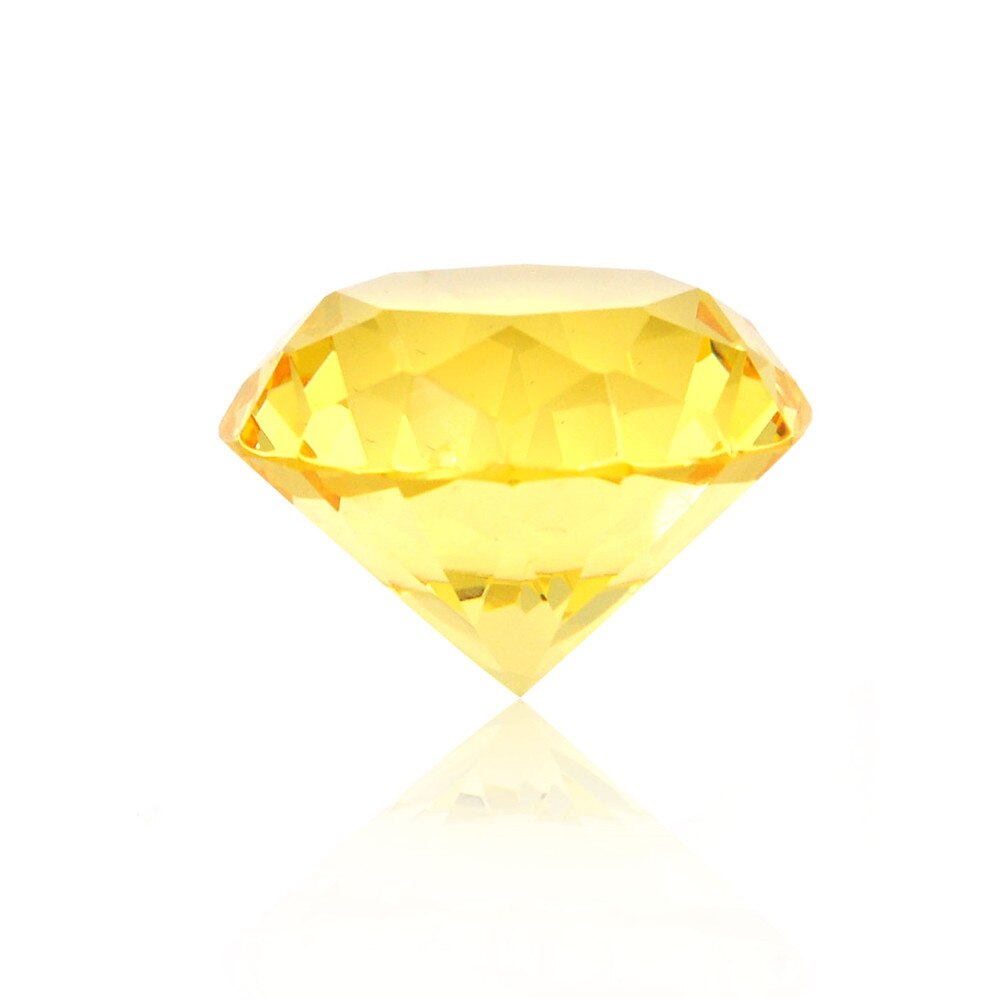 Dia 3cm diamant cristal clair à facettes coupe forme verre géant diamant bijou décor artisanat