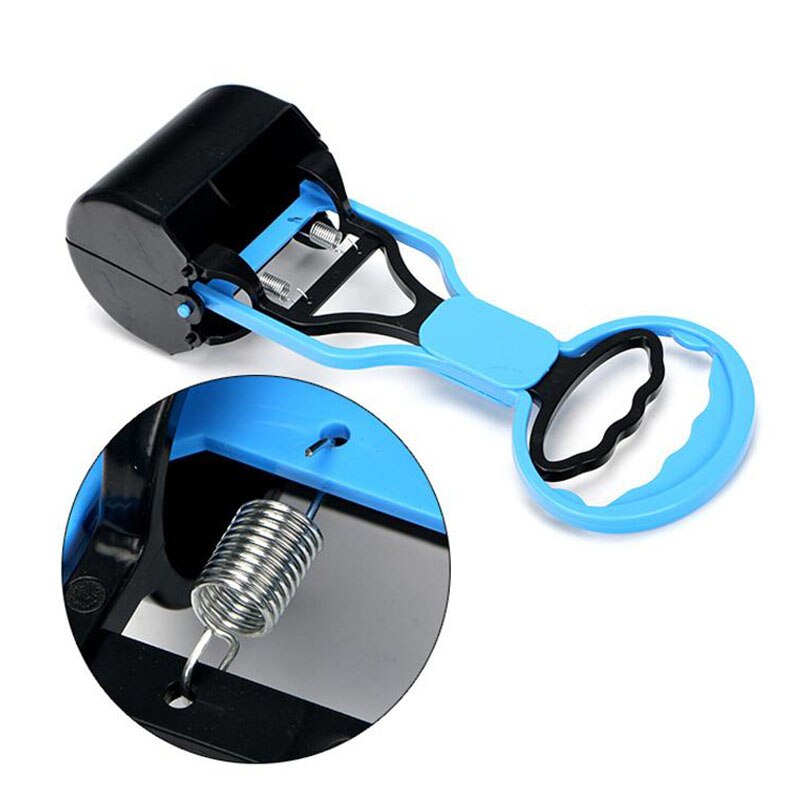 Cat Dog Pooper Scooper Waste Easy Pickup Walking Pet Puppy Poo Poop Grabber Picker Cleaning Tool DIN889