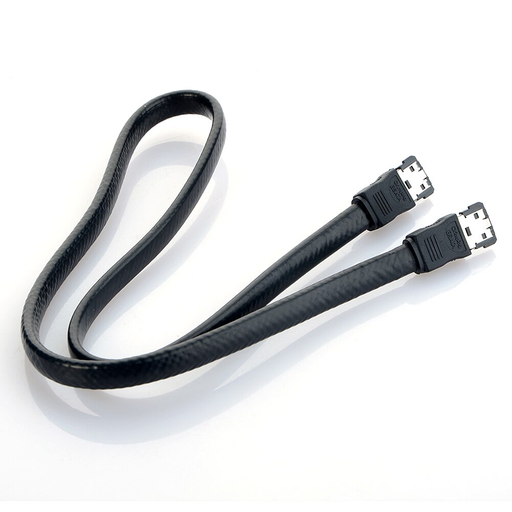 External Shielded Cable eSATA to eSATA Type male to male M/M Extension Conversion Data Cable Adapter 60 cm