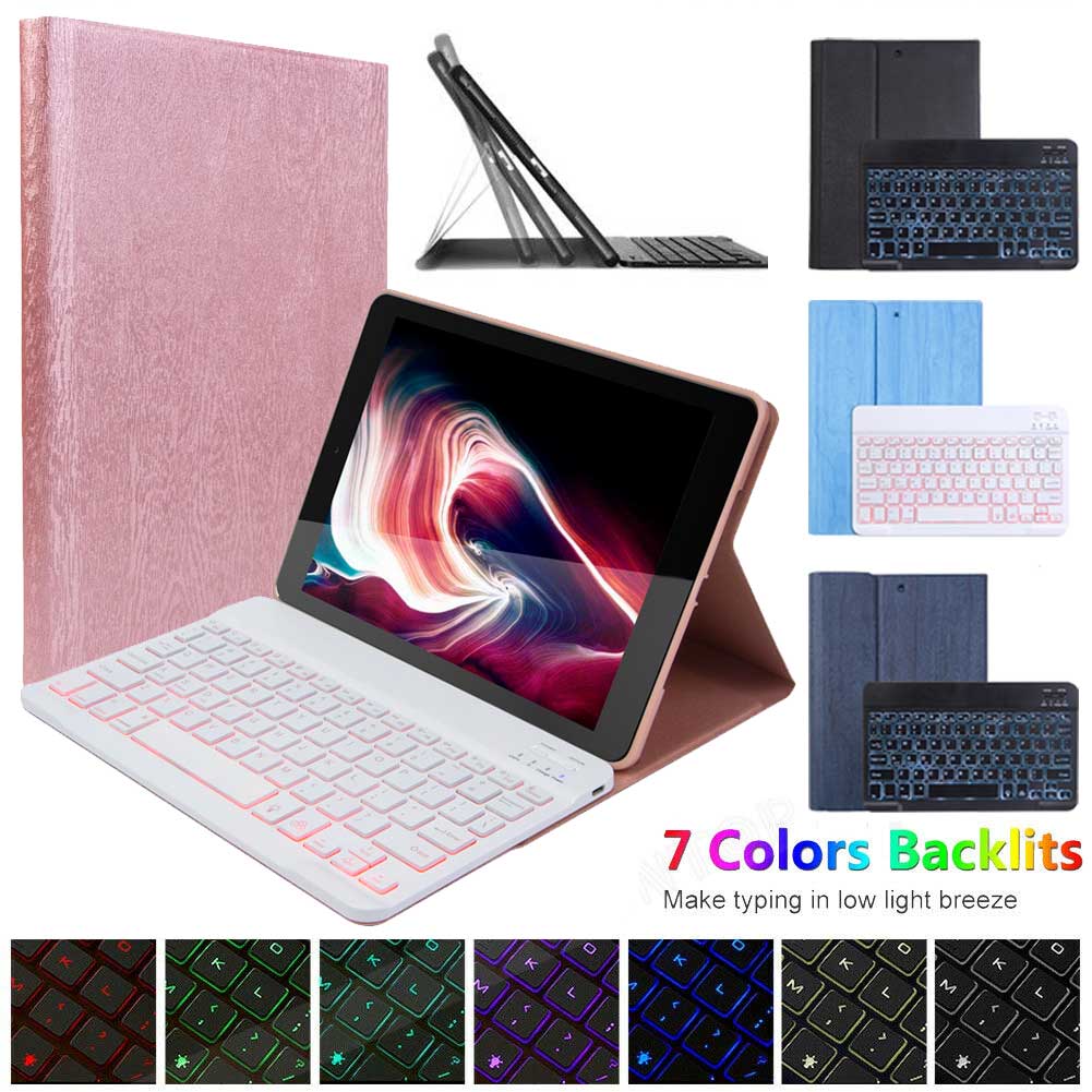 Bluetooth Keyboard Case Voor Ipad 9.7 Inch Air 1 Air 2 Case Wireless Keyboard Cover Smart Cover Leather flip Stand Case