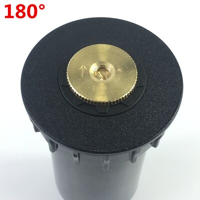 Rociadores de jardín ajustables de 360 grados, rociador de brazo basculante para riego de césped, rociadores Pop Up: PopUp 180 Degree