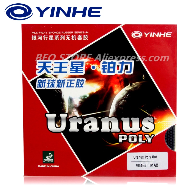 YINHE urano POLY ping Pong gomma pip-fuori URNUS spugna da ping Pong originale YINHE