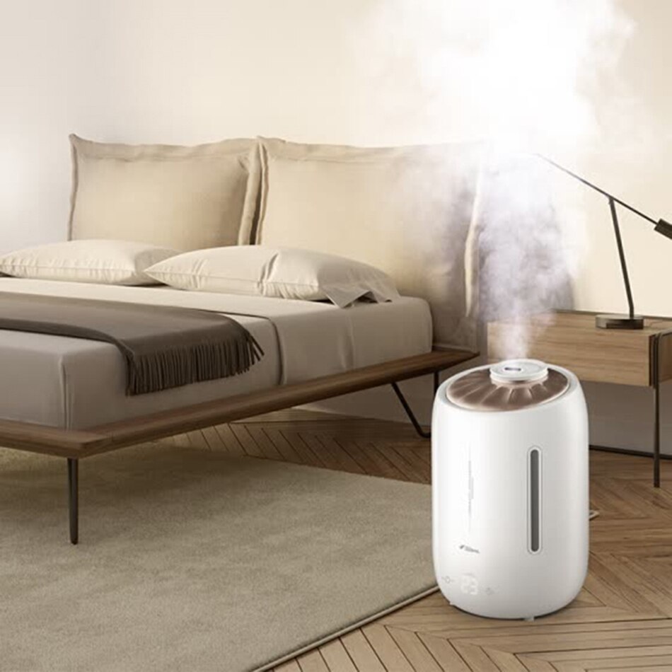 Upgraded Deerma Air Humidifier Xiaomi smart touch-sensitive screen Timing Silent Household 5L Large Capacity F600 Essential oil
