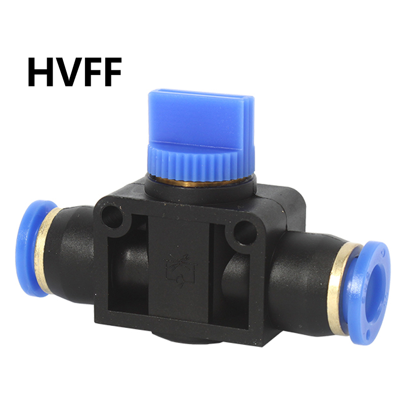Air Fittings Pneumatic Parts Connector Quick Push For Hose Tube Fitting Speed Plastic Switch Controller 4mm 6mm 8mm 10mm 12mm: HVFF / OD 4 MM