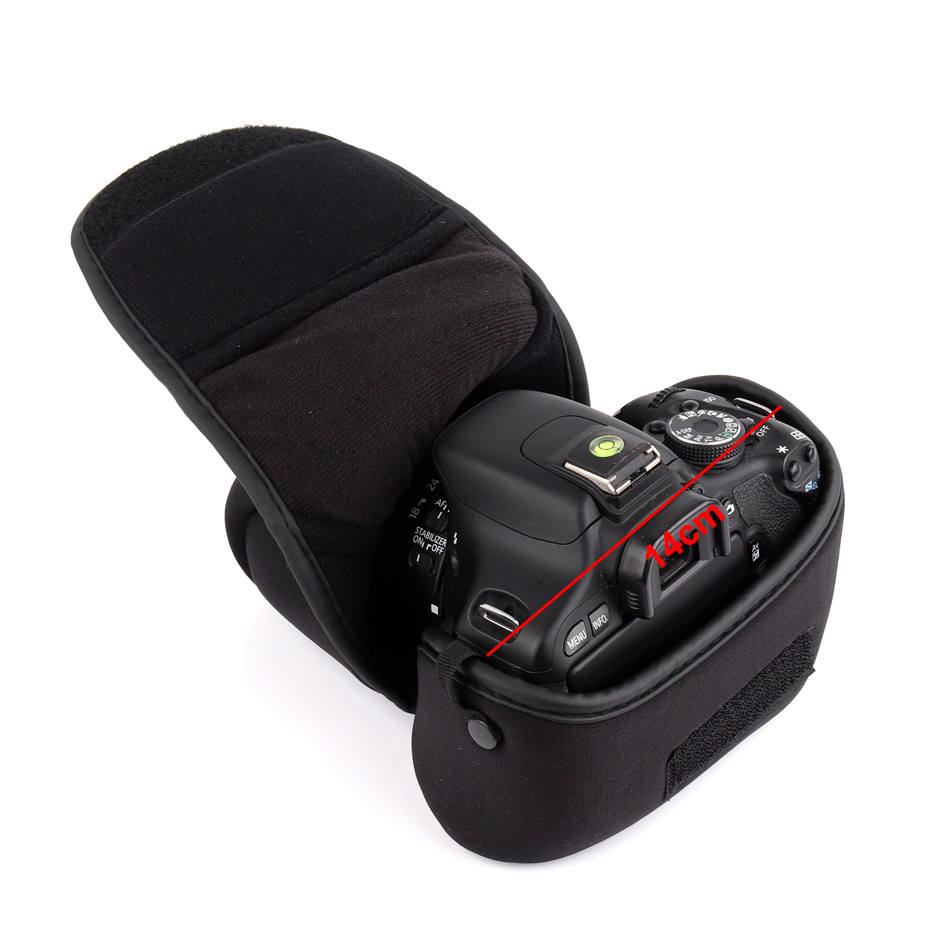 Dslr kameraveske veske liner myk pakke for sony  a6000 a7 a6300 a6500 a5100 nikon  d3400 d3300 d5200 canon 1300d 1500d 200d 100d