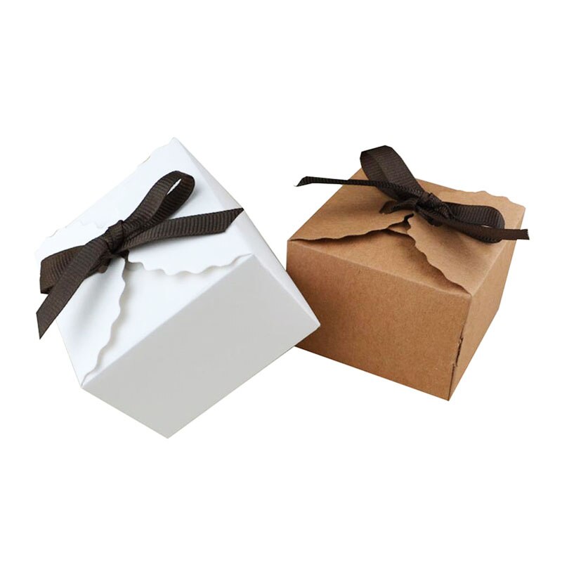 10 stk kontorbord oppbevaring kraftpapirboks hvit boks kosmetisk papirholder boks skrivesaker container skole kontorrekvisita