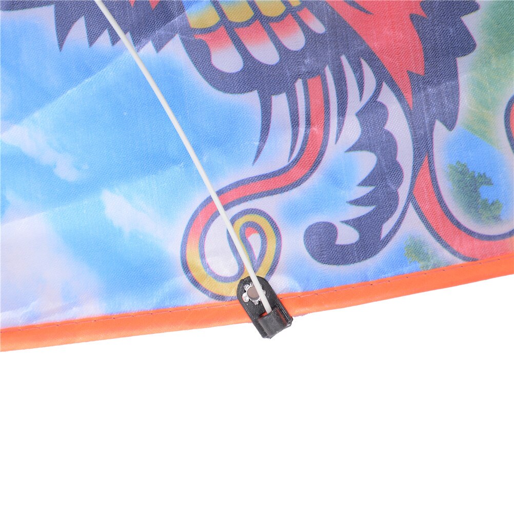 1Pcs Traditionele Vlinder Vlieger Makkelijk te Vliegen Kleurrijke Dier Stijlen Opvouwbare Kite Outdoor Fun & Sport Voor Kinderen Kinderen 80cm