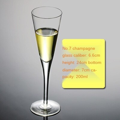 Kristallen Glas Champagne Glas Loodvrij Rode Wijn Glas Wijn Glas Cocktail Glasdrinkbeker Cocktail Glas Mok Creatieve Functies: G-glass 200ml-1pc