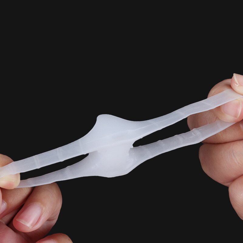 10Pairs Separateur Orteil Toe Separator Gel Foot Fingers Thumb Valgus Protector Two Hole Bunion Adjuster Hallux Valgus Guard