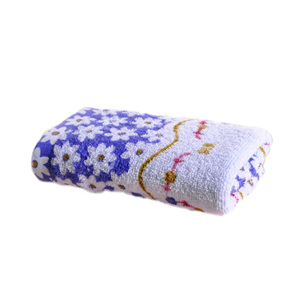 Toallas para las manos y cara, de algodón, tres colores, impresas, absorbentes, 33x73cm