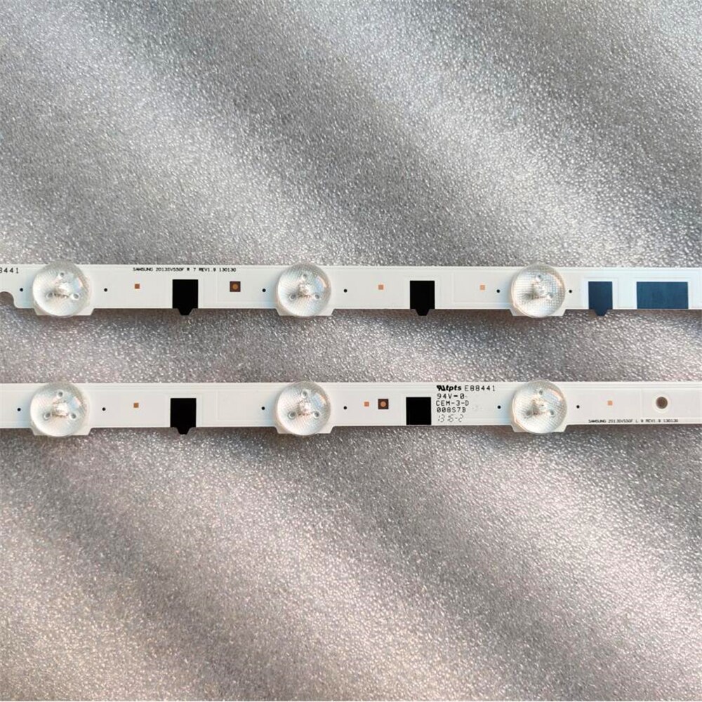 LED backlight strip for Samsung TV UN50F6400AF 2013SVS50F R 7 L 9 rev1.9 D2GE-500SCB-R3 500SCA UE50F6400AK UE50F6400 25311A