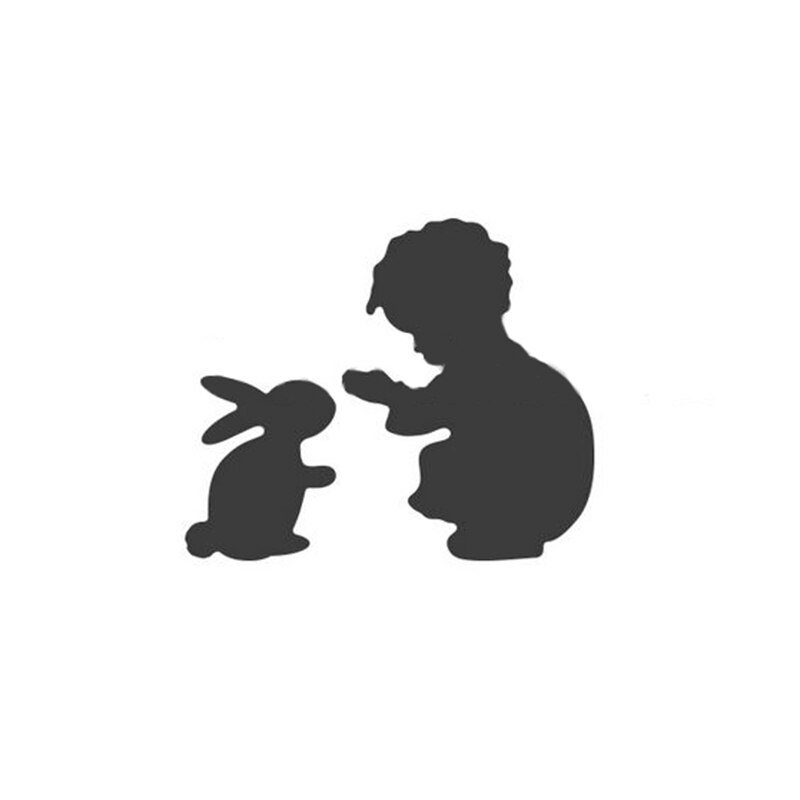 Pasen 3d Bunny Box Metalen Die Cuts, Pasen Konijn Bowtie Boog Snoep Doos Snijden Cut Stencils voor Diy Scrapbooking Album Decor
