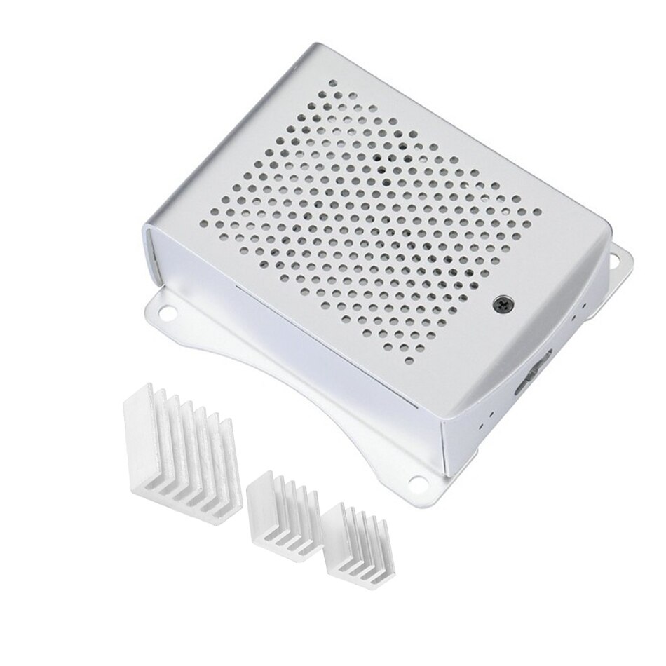 Raspberry Pi 3 Case Aluminum Heatsink Metal Enclosure Case RPI 3 Raspberry Pi 3 Model B Cooling fan Heat sink