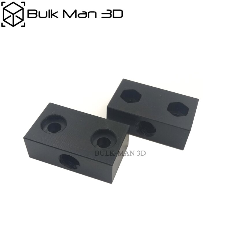 3D Printer POM ACME Nut Block for 8mm Metric Acme Lead Screw 8mm Thread Rod Trapezoidal Metric Acme Tap T8 -5pcs