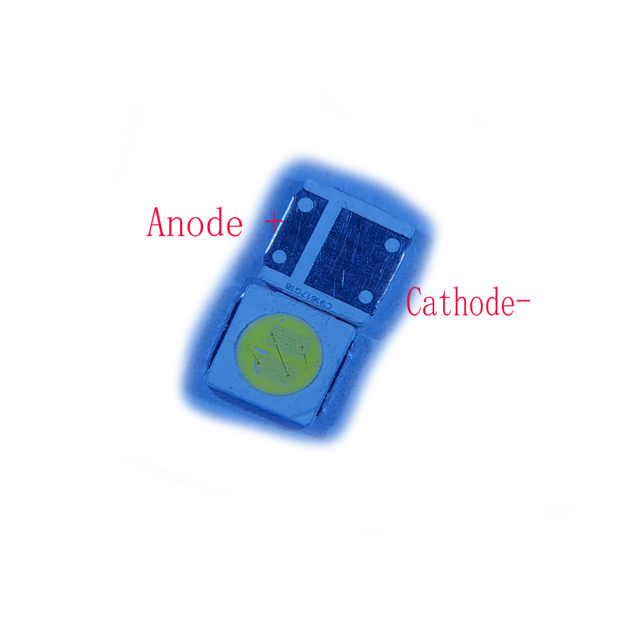 100PCS/Lot High Power SMD LED 3030 6V 1.8W Cool White 150-187LM For Lextar TV Backlight Application