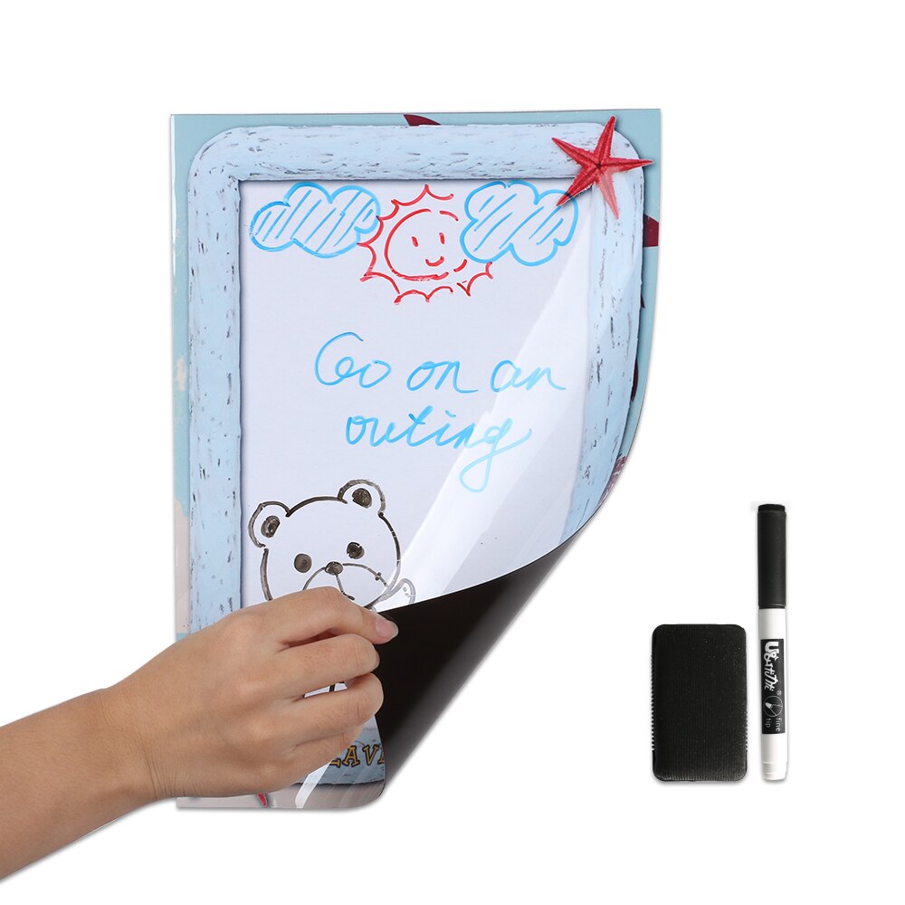 A4 Fridge Magnet Removable Erase Drawing Writing Planner Magnetic Board Fridge Message Board Magnets To Do List Memo Pad Notes