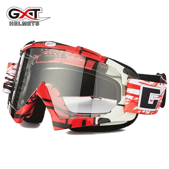 GXT Motocross goggles ATV DH downhill goggles Motorcycle Off Road Protective gear Glasses Dirt Bike Goggles: G5 Clear lens