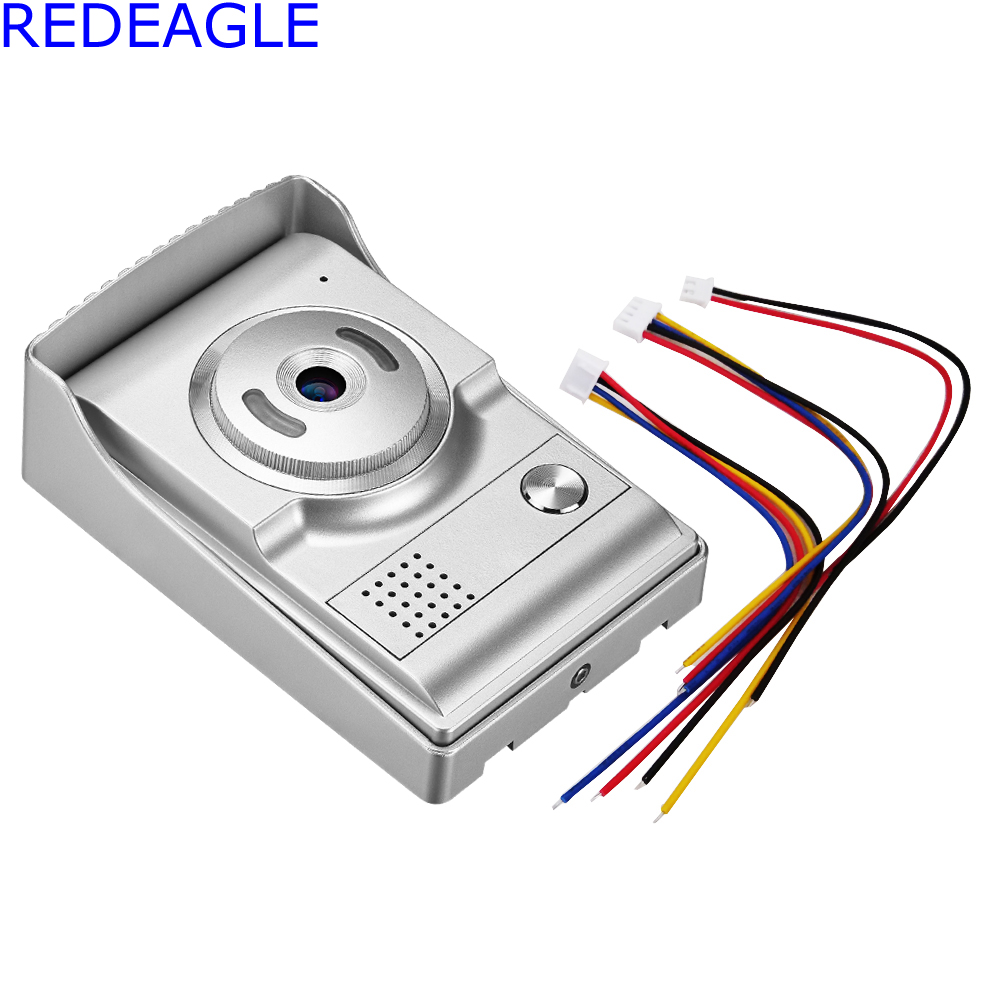 Redeagle 700 tvl farve dørtelefon kamera udendørs indgang maskin enhed til 4- leder video dør telefon intercom adgangskontrol system