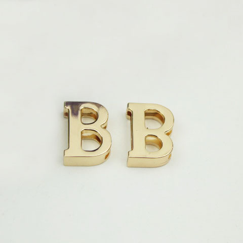 5Pcs Diy Engels 26 Brief Metalen Dragen Klinknagels Klauw Studs Voor Tassen Riem Riem Leren Decor Alfabetten Klauw Klinknagel handgemaakte Ambachten: brons