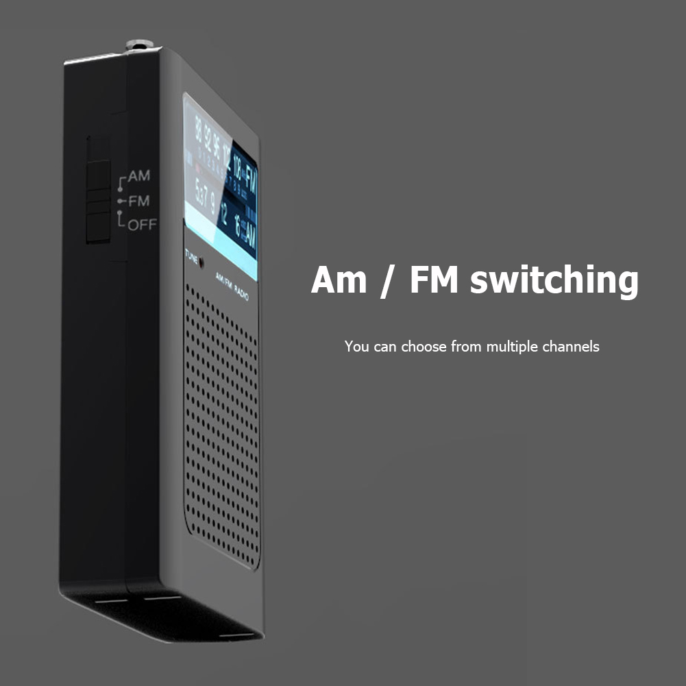 AM FM Radio Battery Operated Radio Small Portable Radio Mini Pocket Radios with Loud Speaker Radio Built-in Antenna for Elderly