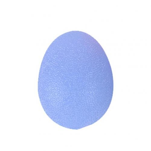 3Pcs Silicone Hand Grip Strength Trainer Stress Relief Therapy Squeeze Ball for Muscle Recovery Hand Gripper Trainer: Blue