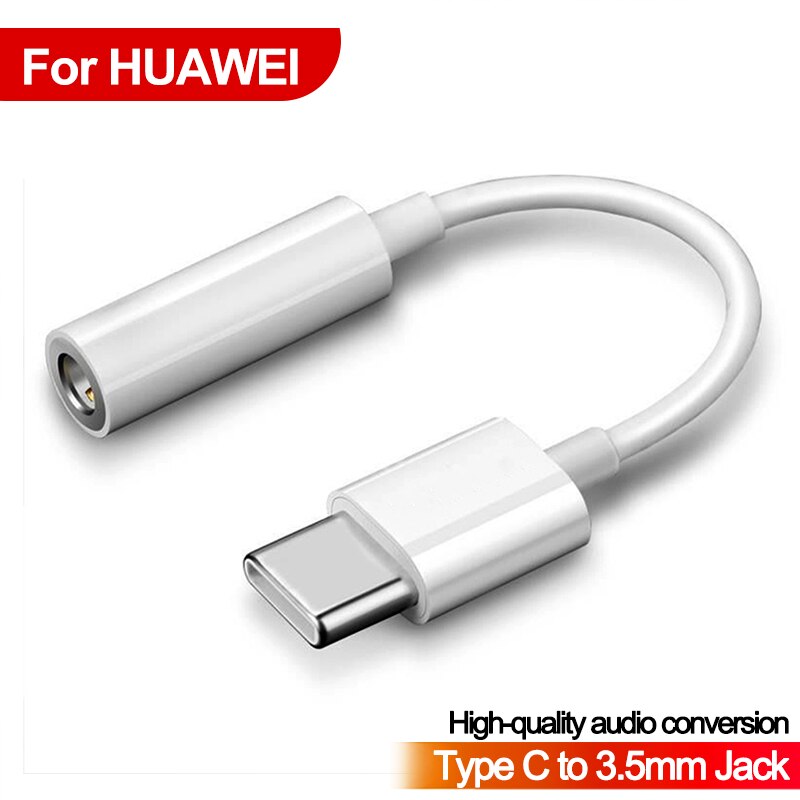 Type  c 3.5 jack øretelefon audio aux kabel til xiaomi samsung usb c  to 3.5mm hovedtelefonadapter til huawei  p20 p30 pro mate 20 30