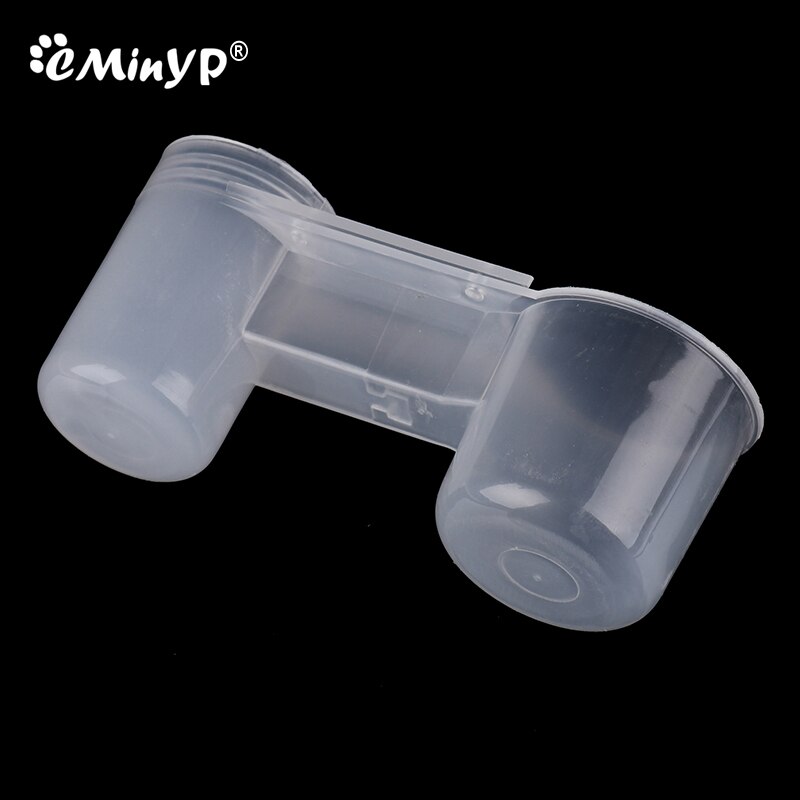 Pet Bird Drinker Feeder Drinking Cup Soda Pop Water Bottle Type Feeding Trough Pigeon Automatic Drinking Device Poultry Drinker