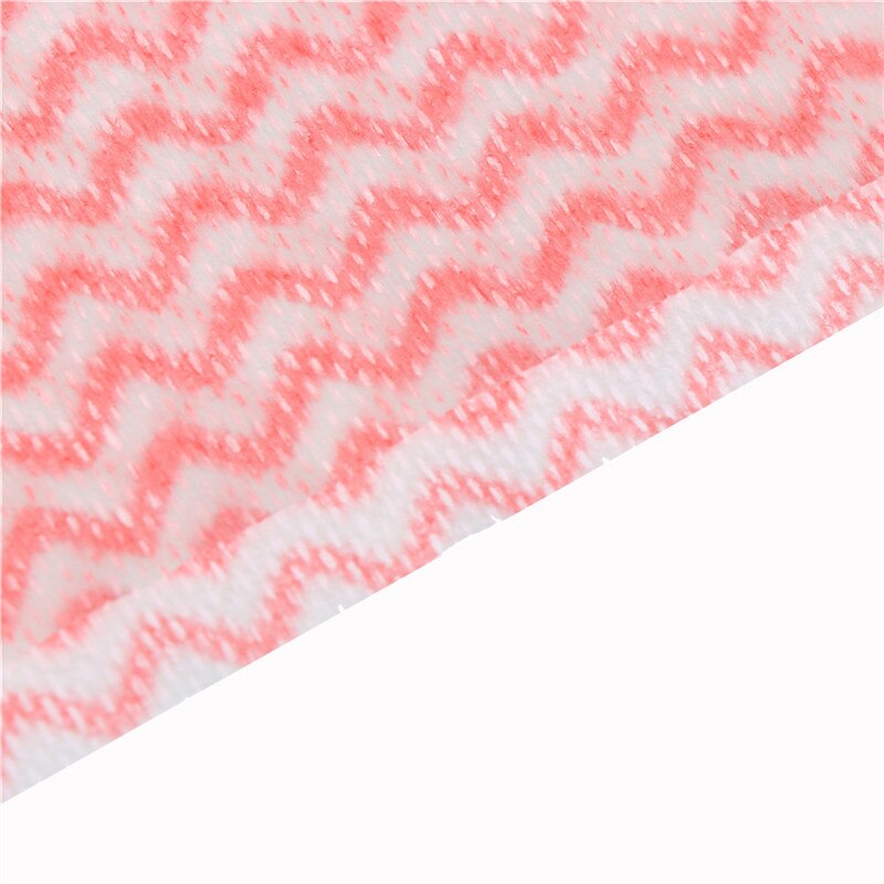 80pcs/bag Non-woven Fabric Hand/Kitchen Disposable Cleaning Cloth Dish Scouring Pad Cleaning Supplies