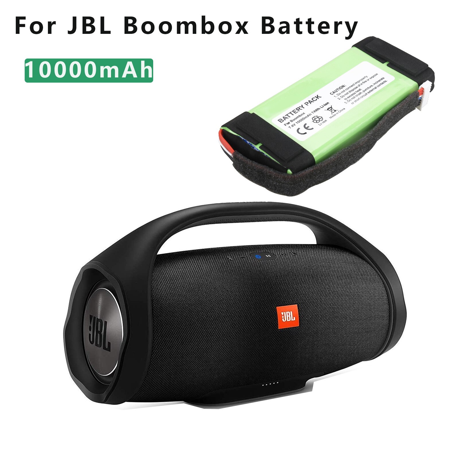 7,4 V 10000mAh GSP0931134 01 para JBL Boombox, JEM3316,JEM3317,JEM3318