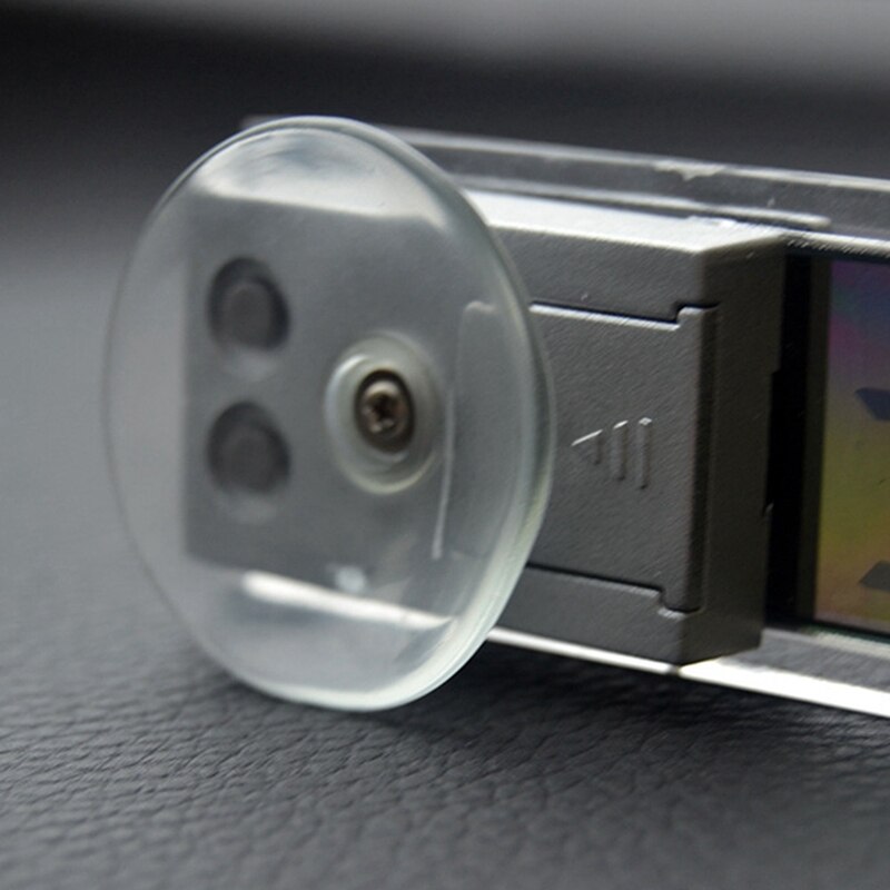 Lcd auto digitale klok auto raamthermometer celsius fahrenheit auto digitale klok auto accessoires