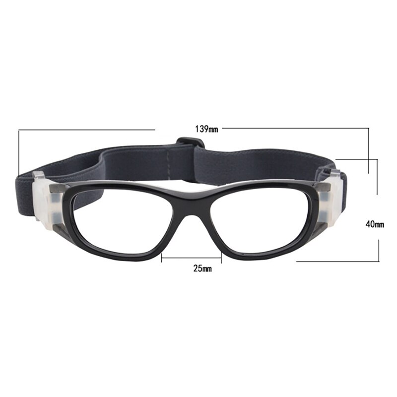Lunettes de Sport réglables pour enfants coupe-vent Anti-buée Sa fety lunettes de protection pour Hockey basket-ball Football Football