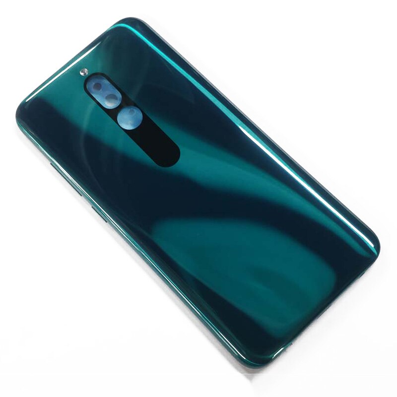 Originele Terug Batterij Cover Voor Xiaomi Redmi 8 Terug Behuizing Cover Case Met Adhensive Vervangende Onderdelen: Green