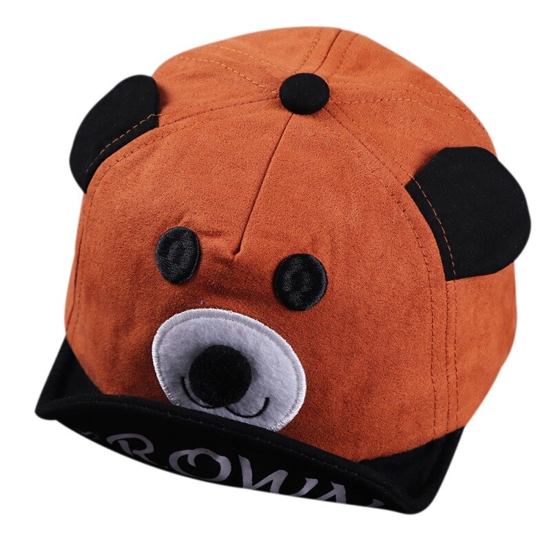 Chapeau pour enfants | Automne-hiver, chapeaux pour enfants, de dessin animé, chapeaux pour bébés ours, chapeaux pour garçons et filles: Orange