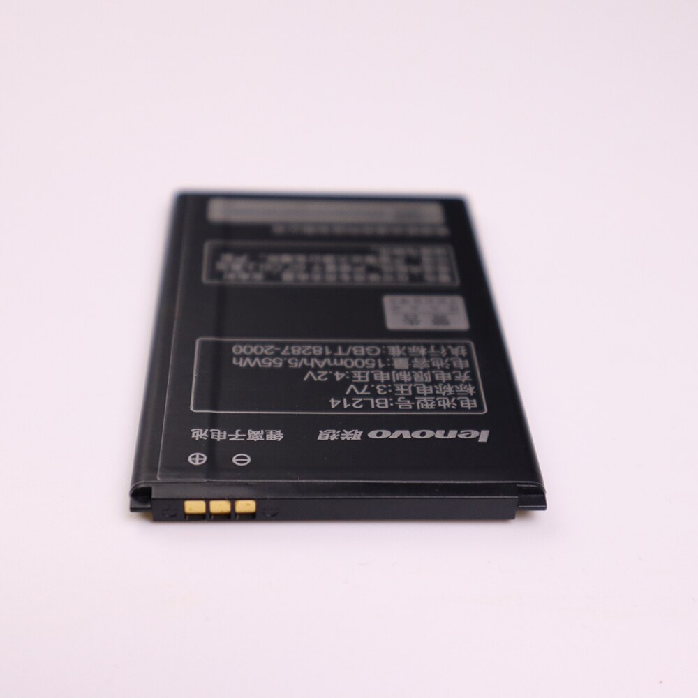 100% Originele 1500Mah Bl 214 Batterij BL214 BL-214 Voor Lenovo A316 A316I A360E A365E A66